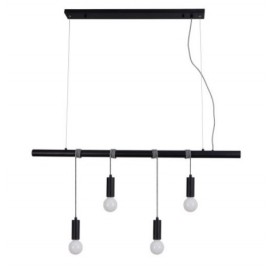 Lexi Lighting-Bikkel 4 Lights Pendant Light - Black / White